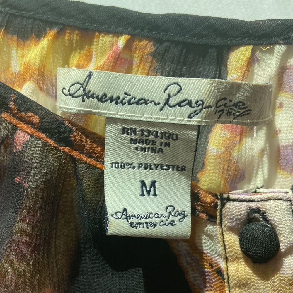 Multicolored American Rag Blouse - Picture 4 of 4